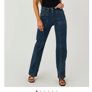 Judy Blue Straight Pull on Jeans